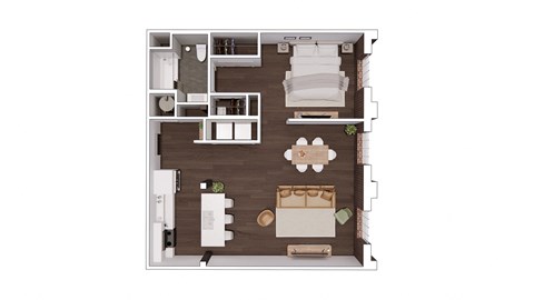 D1.5 Floor Plan at The Mill at Prattville, Alabama
